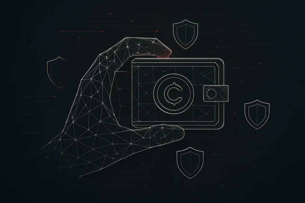 Ipinapakita ang konsepto ng desentralisadong palitan sa iskema.