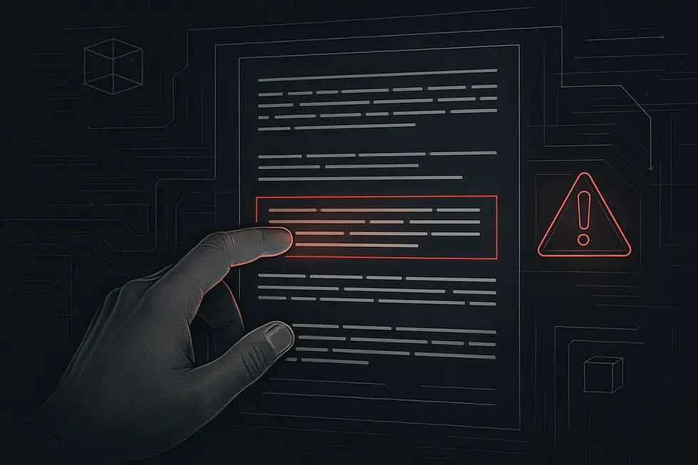 Isang organisadong digital na dokumento na kumakatawan sa whitepaper.