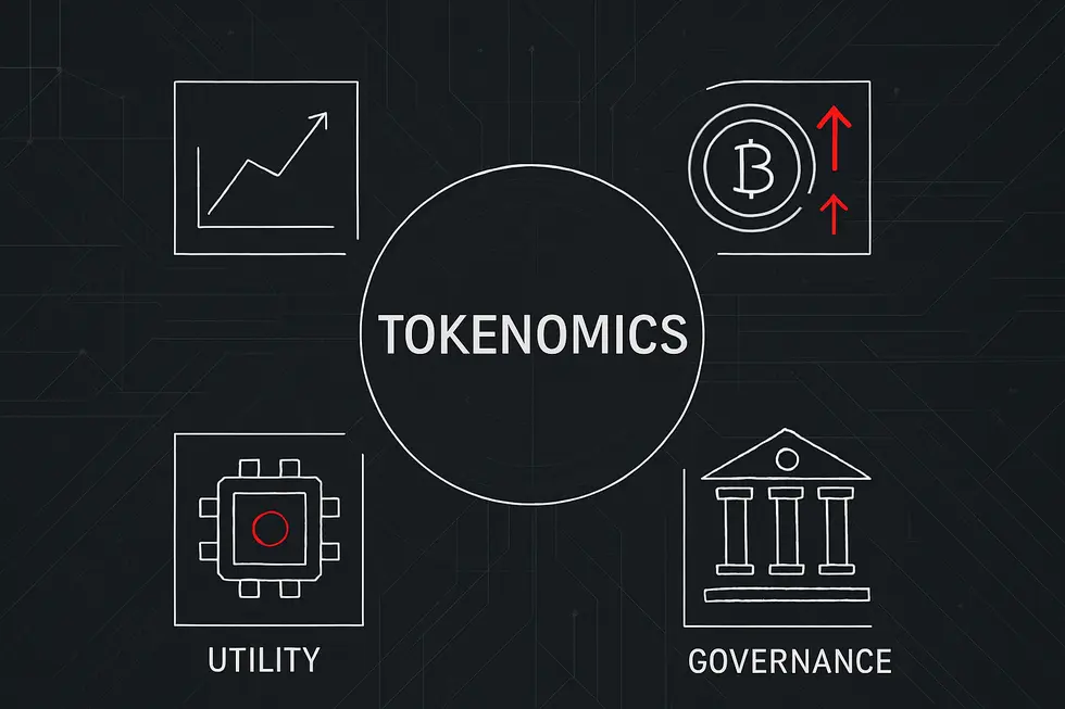 Tokenomics, ang pundasyon ng crypto projects, na may mga mahahalagang aspeto.